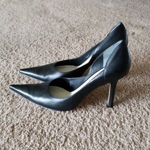 Classic Leather black heels